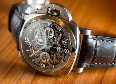 Panerai Lo Scienziato Luminor 1950 Tourbillon GMT Skeletal